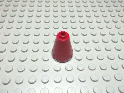 Lego 1 Kegel 2x2x2 duneklrot oben offen 3942c Set 3847 7163 7676
