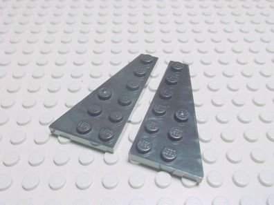 Lego 1 Paar Flügelplatten Keile 6x3 schwarz 54384 links 54383 rechts