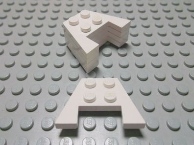 Lego 5 Flügel Platten 3x4 weiß 4859 Set 6345 6981 5533 5521 8480