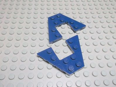 Lego 2 Keile 4x6 dunkelblau navyblau 47407 Set 4506