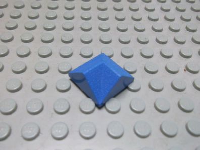 Lego 1 Schrägstein Eckstein Positiv 2x2 blau 45 Grad Nummer 962