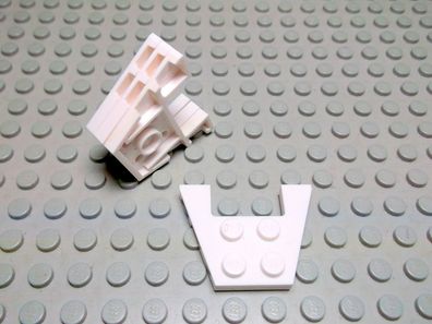 Lego 4 Flügel Keil Platten 3x4 weiß 48183 Set 7238 10198 70503 5892