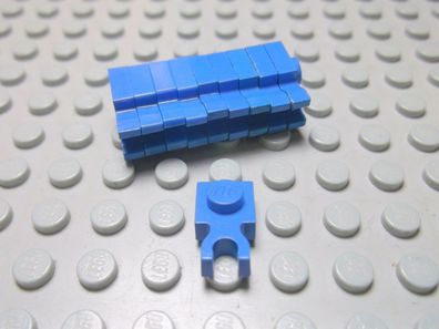 Lego 10 Platten 1x1 mit Clip blau 4085c Set 7180 6441 7190 4866