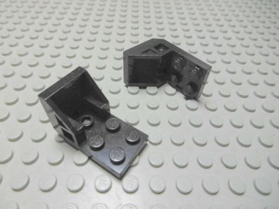 Lego 2 Winkel Träger 2x3-2x2 schwarz 4598 Set 2543 1462 6989 7184