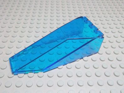 Lego 1 Windschutzscheibe 10x4x2 transparent dunkelblau 2507