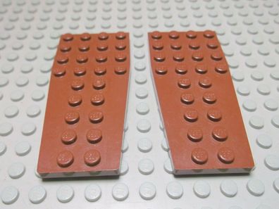 Lego 2 Flügelplatten 4x9 altbraun 2413 Set 7420
