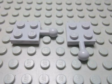 Lego 2 Kupplungen Vater 2x2 neuhellgrau 3731 Set 7066 31015 7264 4997