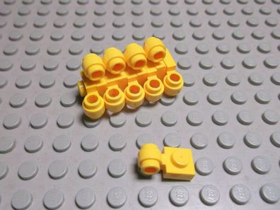 Lego 10 Platten 1x1 mit Rohrclip in gelb 4081b Set 6773 7774 6456 1896