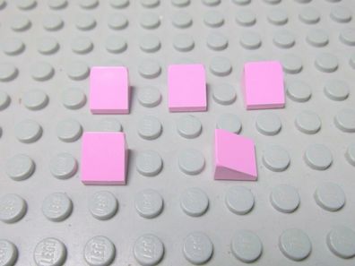 Lego 5 Dachsteine hellrosa rosa 1x1 30 Grad 50746 o. 54200 Set 3184 3189 3933