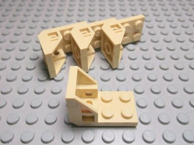 Lego 4 Winkel Träger 2x3-2x2 tan beige 4598 Set 7258 8102 8108 7662