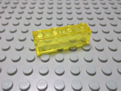 Lego 1 Basic Stein 1x4 hoch transparent gelb Nummer 3066