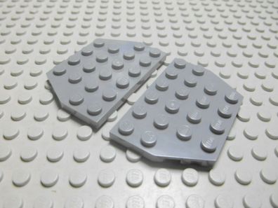 Lego 2 Platte 4x6 2 diagonale Ecken neudunkelgrau 32059 Set 4432 5888 9447 7038