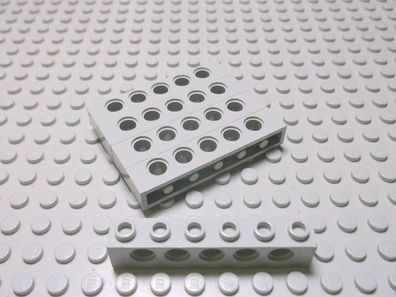 Lego Technic 5 Lochsteine 1x6 in althellgrau 3894 Set 8286 5222 9754 10030