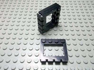 Lego 4 Lego schwarze Scharniere Autodach 4x4 2349 Set 6349 6538 4557 5571
