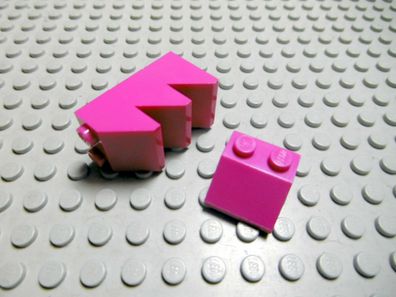 Lego 4 Schrägsteine 2x2 45 Grad Magenta 3039 Set 41013 41008 10698 5560