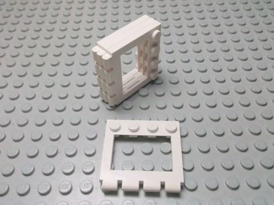 Lego 4 Lego weiß Scharniere Autodach 4x4 2349 Set 6345 1831 4002 6543 4012