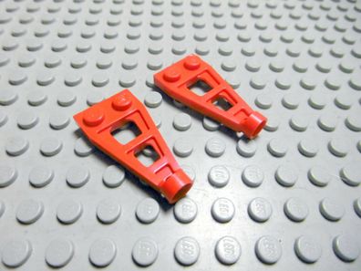 Lego 2 Space Flügel 1x2 rot 4596 Set 2539 6541 6540 6386 1682 1054