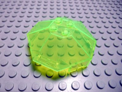Lego 1 Windschutz 6x6 oben zu transparent neongrün Nummer 2418a