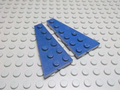 Lego 1 Paar Flügelplatte Keile 6x3 dunkelblau navyblau 54383 rechts 54384 links