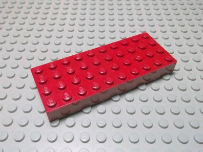 Lego 4 x Platte 4x6 alt dunkelgrau 3032 Zubehör Bauplatte 