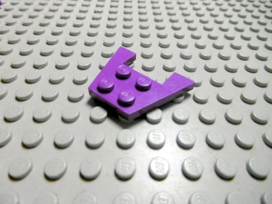 Lego 1 Flügel Platte 3x4 violet lila 4859 Set 8277