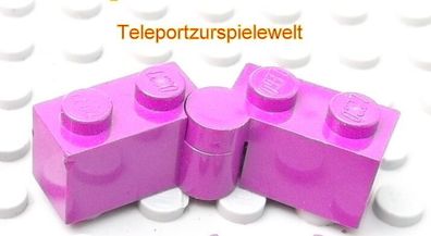 Lego 1 Scharnier hoch violet lila 3830c01