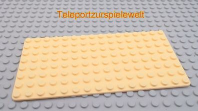 Lego 1 Dünne Platte 8x16 hellgelb 3865 Set 6736