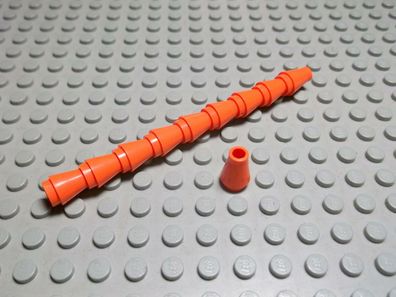 Lego 10 Kegel 1x1 orange 4589 Set 9761 4982 4485 4078 4411