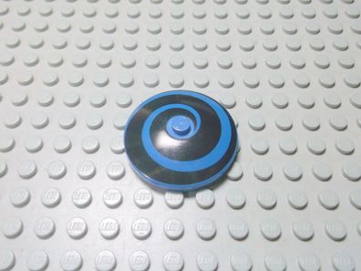 Lego 1 Radar Schüssel 4x4 bedruckt schwarz blau 3960p02 Set 6497 6496
