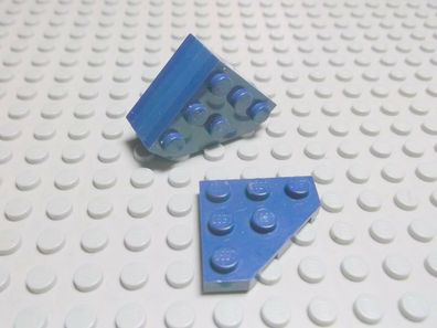 Lego 5 Platten 3x3 diagonal dunkelblau navyblau 2450 Set 7751 8016 10195 7256