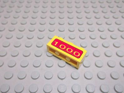 Lego 1 Stein 1x3 bedruckt 1000 3622pb006 Set 5830 5847