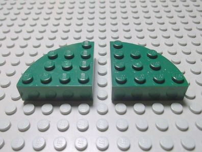 Lego 2 Viertelsteine 4x4 Dick dunkelgrün 2577 Set 4192 3300001-1