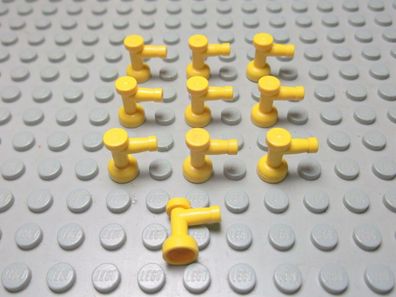 Lego 10 Wasserhähne gelb 1x1 4599a Set 6399 6554 6433 4031