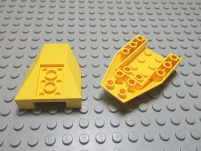 Lego 2 Keile 6x4 gelb Negativ Nummer 4856a