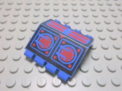 Lego 1 Scharnier Panel 2x4x3 blau rot 2582px5 oder 2582pb01 Set 6190