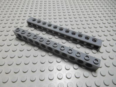 Lego Technic 2 Lochsteine 1x12 neudunkelgrau 3895 Set 8077 10143 9446 10179