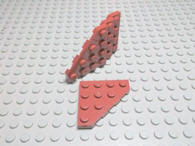 Lego 4 Platten 4x4 diagonale Ecke neubraun 30503 Set 9446 6210 10210 10144