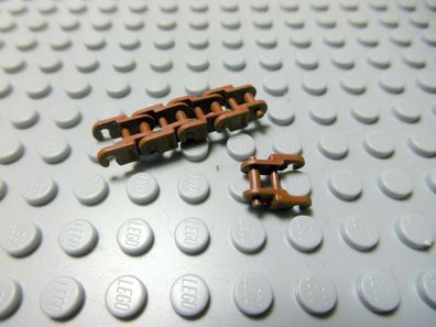 Lego 5 Kettenglieder neubraun 3711 Set 7670-1 7670-2
