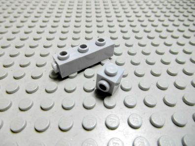 Lego 4 Steine 1x1 1 Niete neuhellgrau 87087 Set 71016 7592 76042 8677