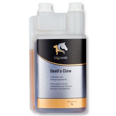 Equanis Devils Claw 1 l Teufelskralle flüssig Pferde Ergänzungsfutter Gelenke