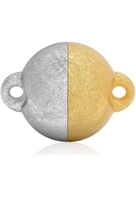 Luna-Pearls Kugel-Magnetschließe 925 Silber Silber verg. 10mm - 667.1710