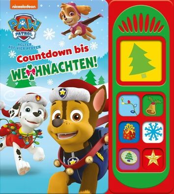 Paw Patrol Countdown bis Weihnachten Klangbuch Bilderbuch Kinderbuch NEU NEW