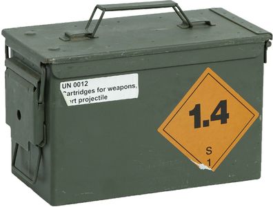 kleine Munitionskiste Metall 4API Aufbewahrungskiste Militärkiste Munitionsbox