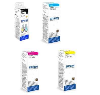 Original Epson Tinte für EcoTank T6641 T6642 T6643 T6644 ET-2600 2550 555