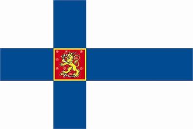 Aufkleber Fahne Flagge Finnland Staatsflagge in verschiedene Größen