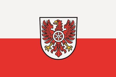 Aufkleber Fahne Flagge Landkreis Eichsfeld in verschiedene Größen