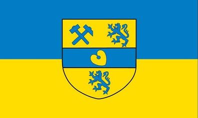 Aufkleber Fahne Flagge Alsdorf (Nordrhein-Westfalen) in verschiedene Größen