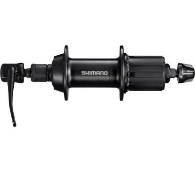 Shimano Hinterradnabe TX500 36 Loch Schnellspanner 8fach 9fach 135mm schwarz