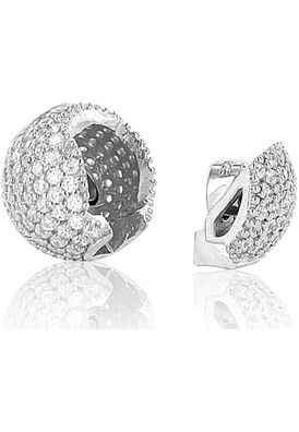 Luna-Pearls Magnetschließe 925 Silber rhod. Zirkonia 10mm - 666.0010