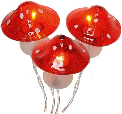 Best Season LED-Lichterkette Fungi 3xAA 36x10x8cm 726-19